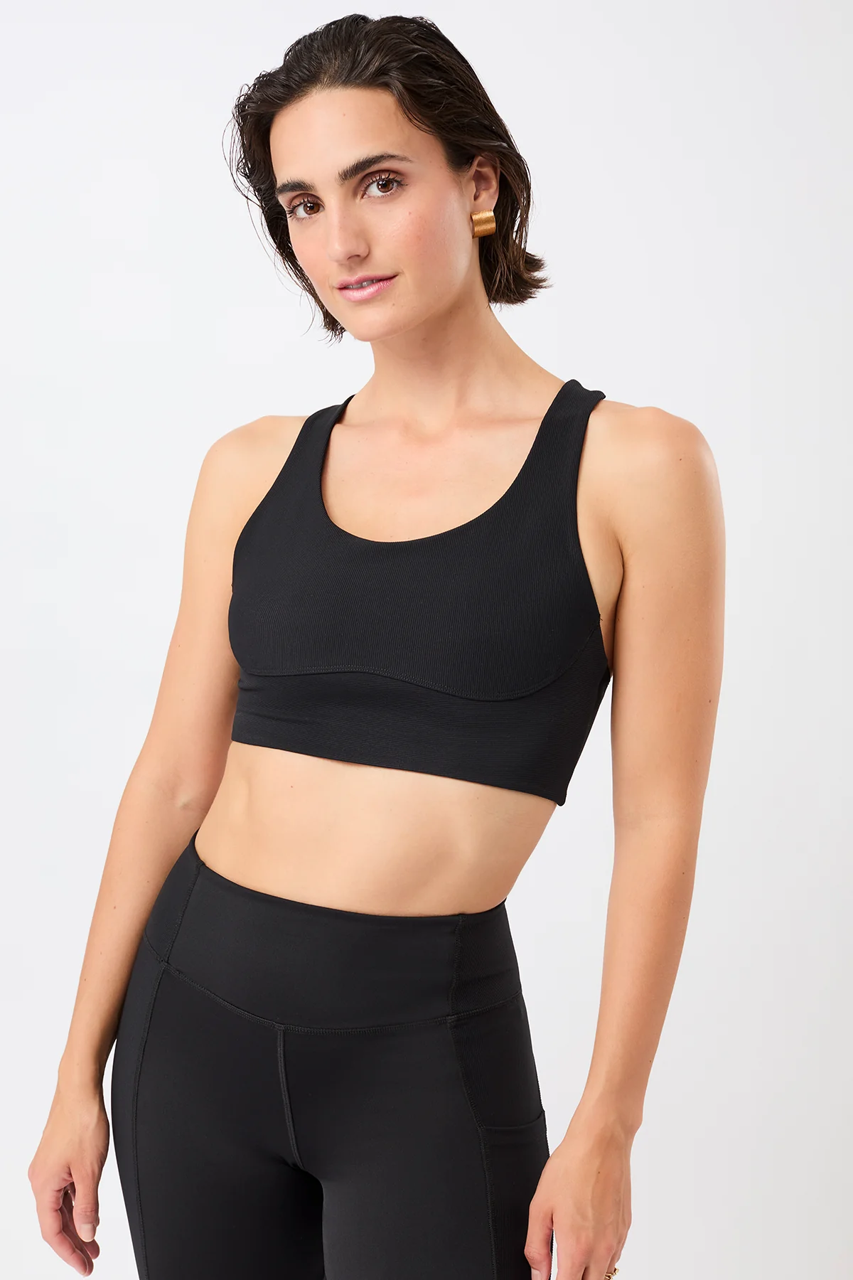 Racer Bra - Black