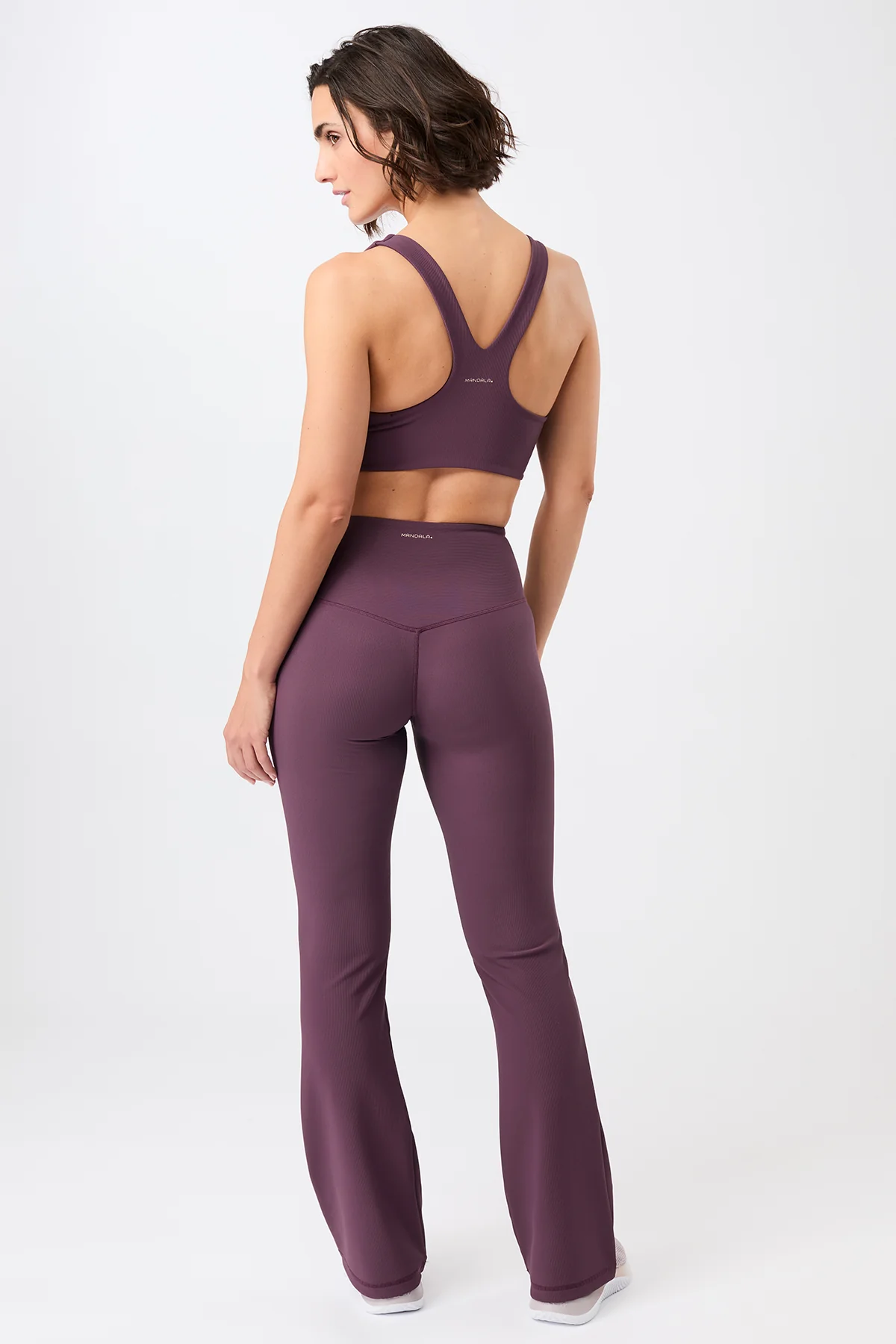 Racer Bra - Burgundy - Image 2