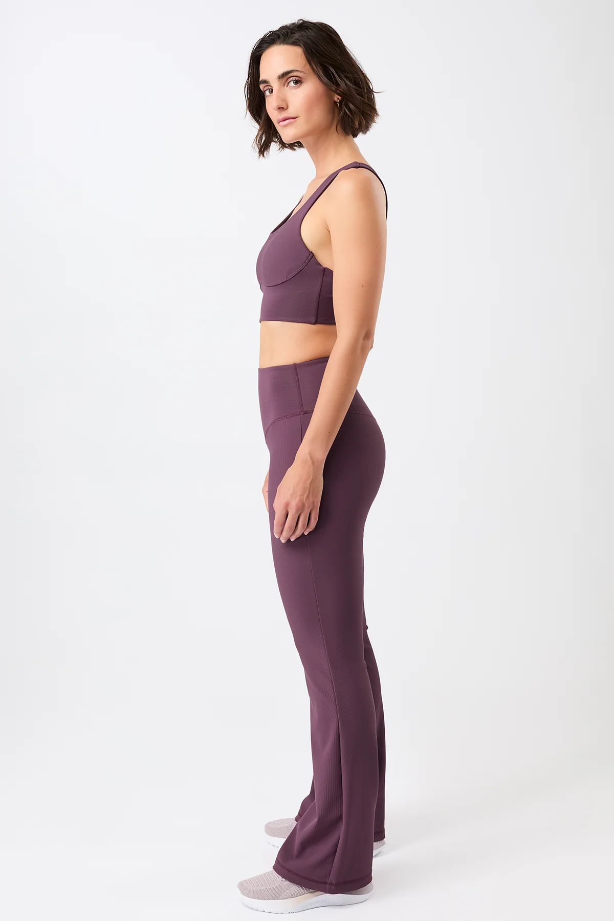 Racer Bra - Burgundy - Image 6
