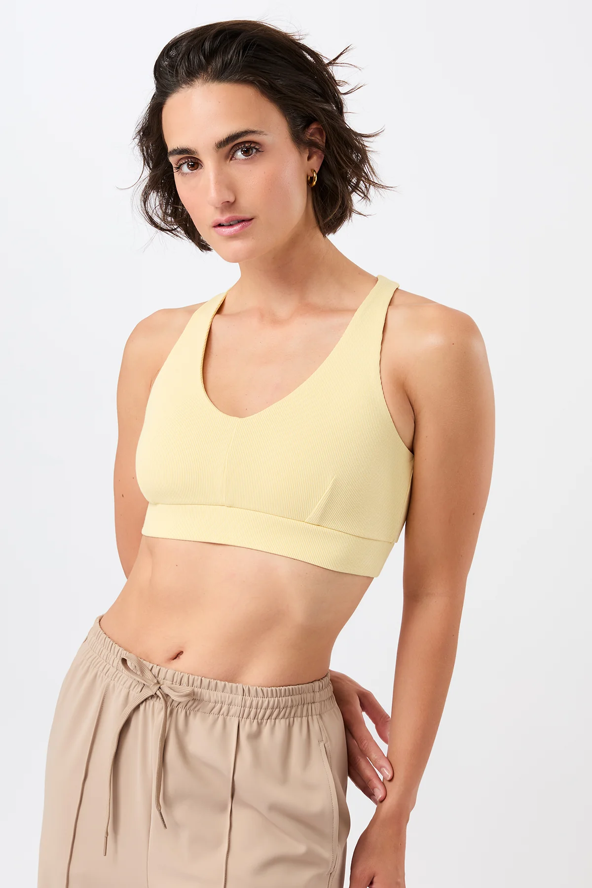 Rib Bra 2.0 - Citrus Rush, GOTS - Image 2
