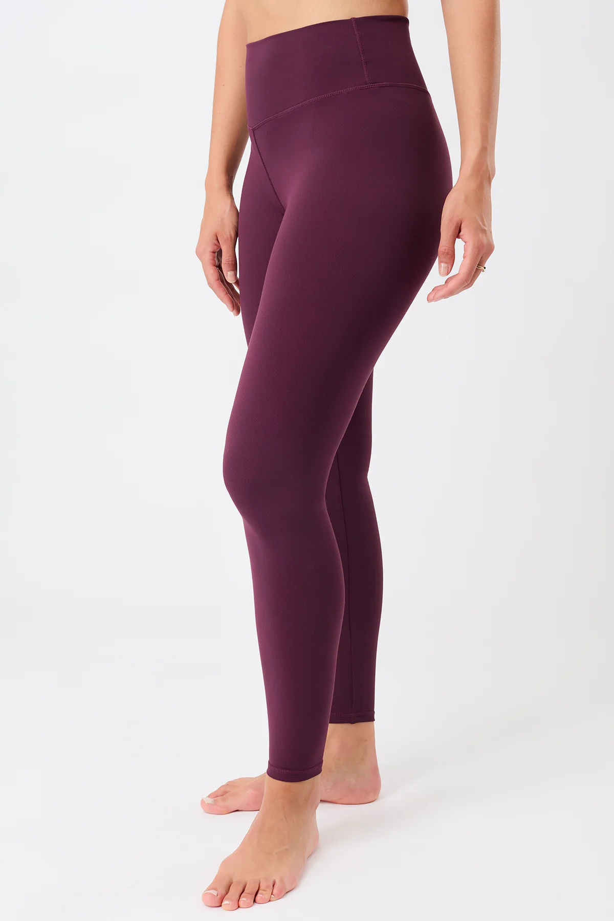 Monoprinted Tights - Print Bordeaux - Image 3