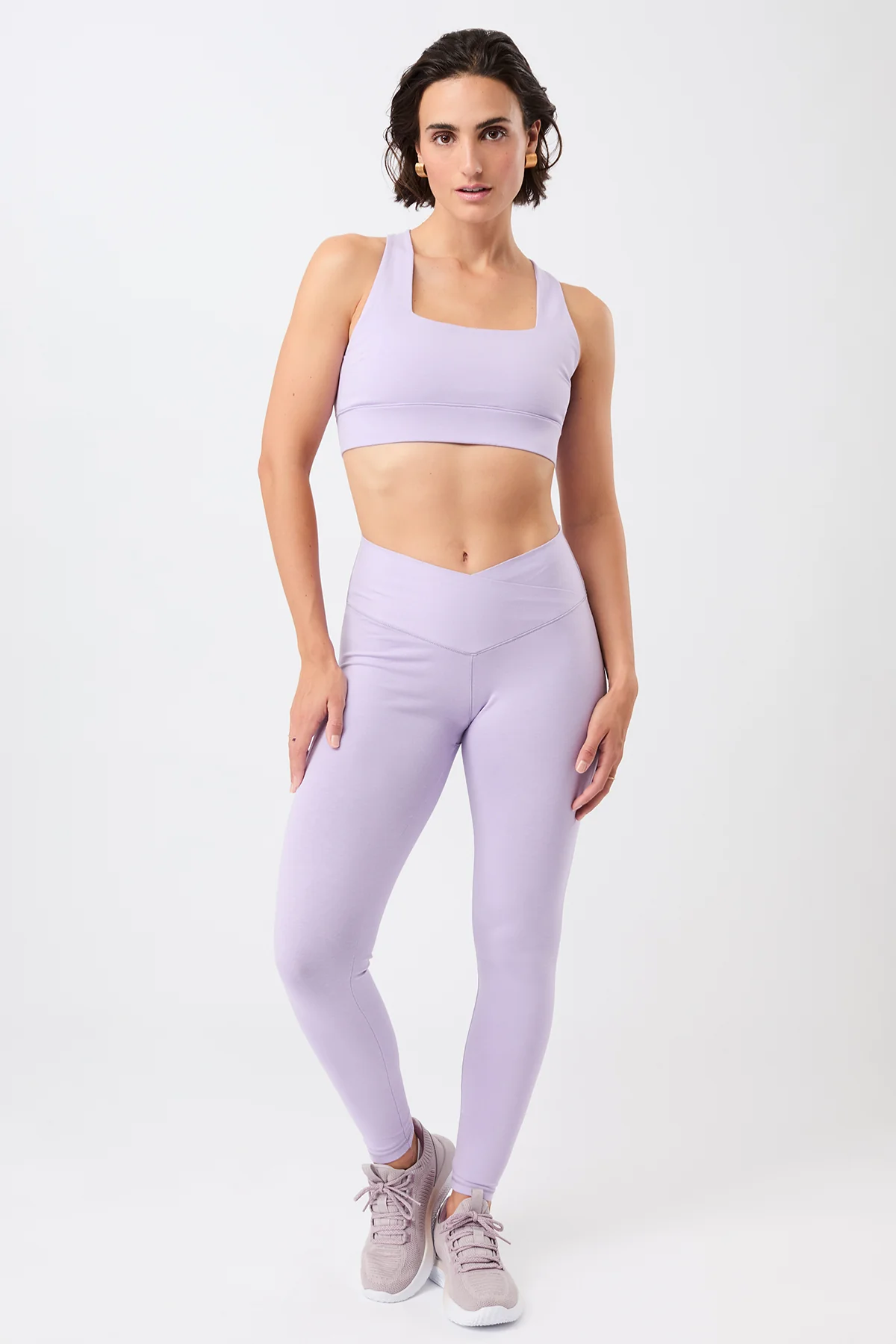 Wrap Legging - Violet, GOTS - Image 5