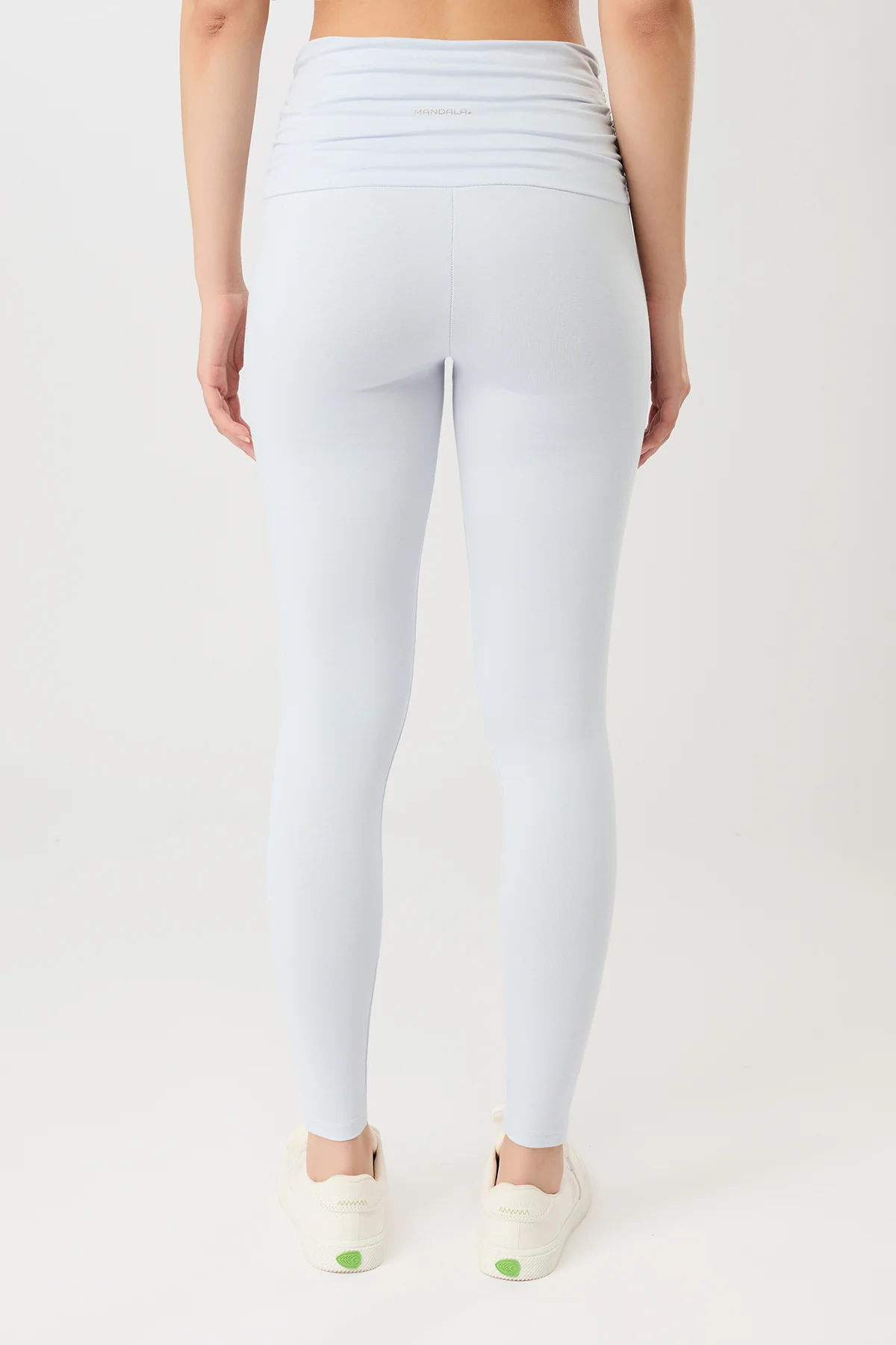Pilates Tights - Baby Blue, GOTS - Image 3