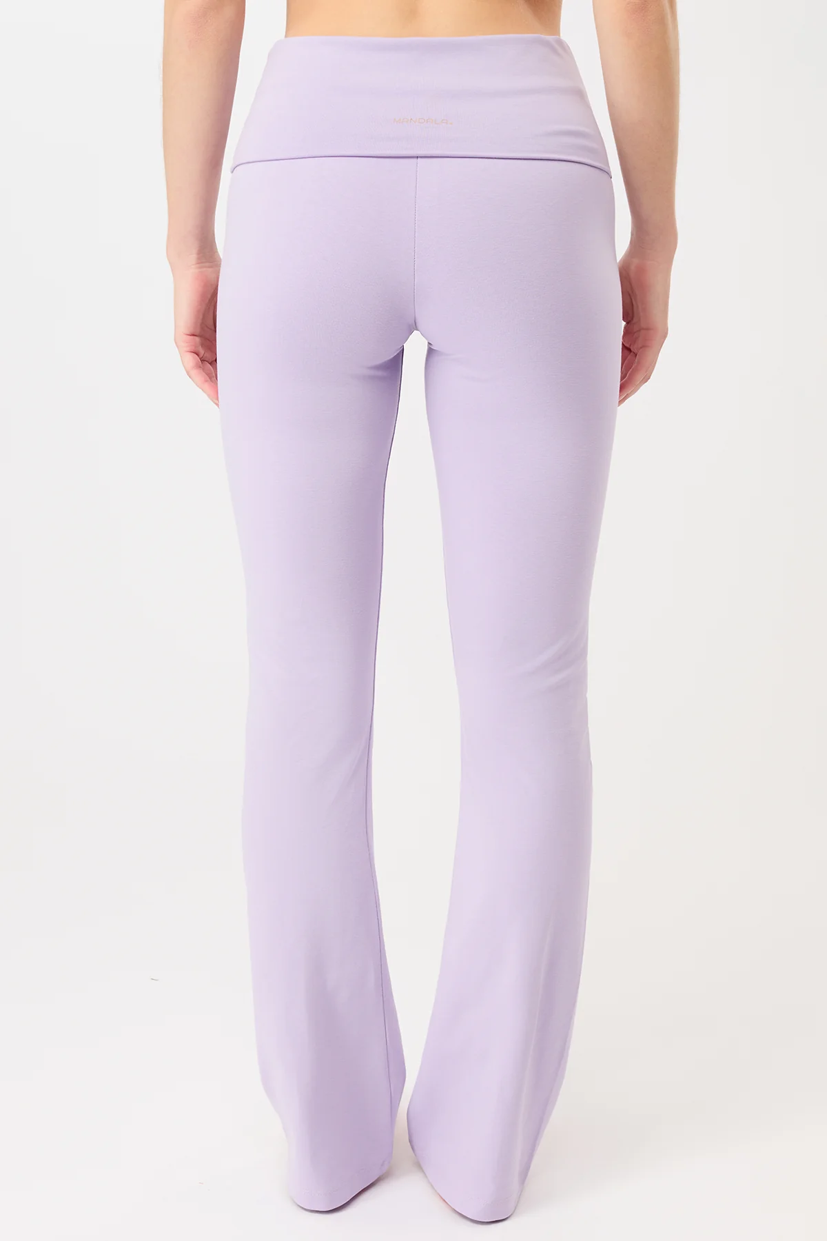 Legging Roll-Down Flared - Violet, GOTS - Image 3