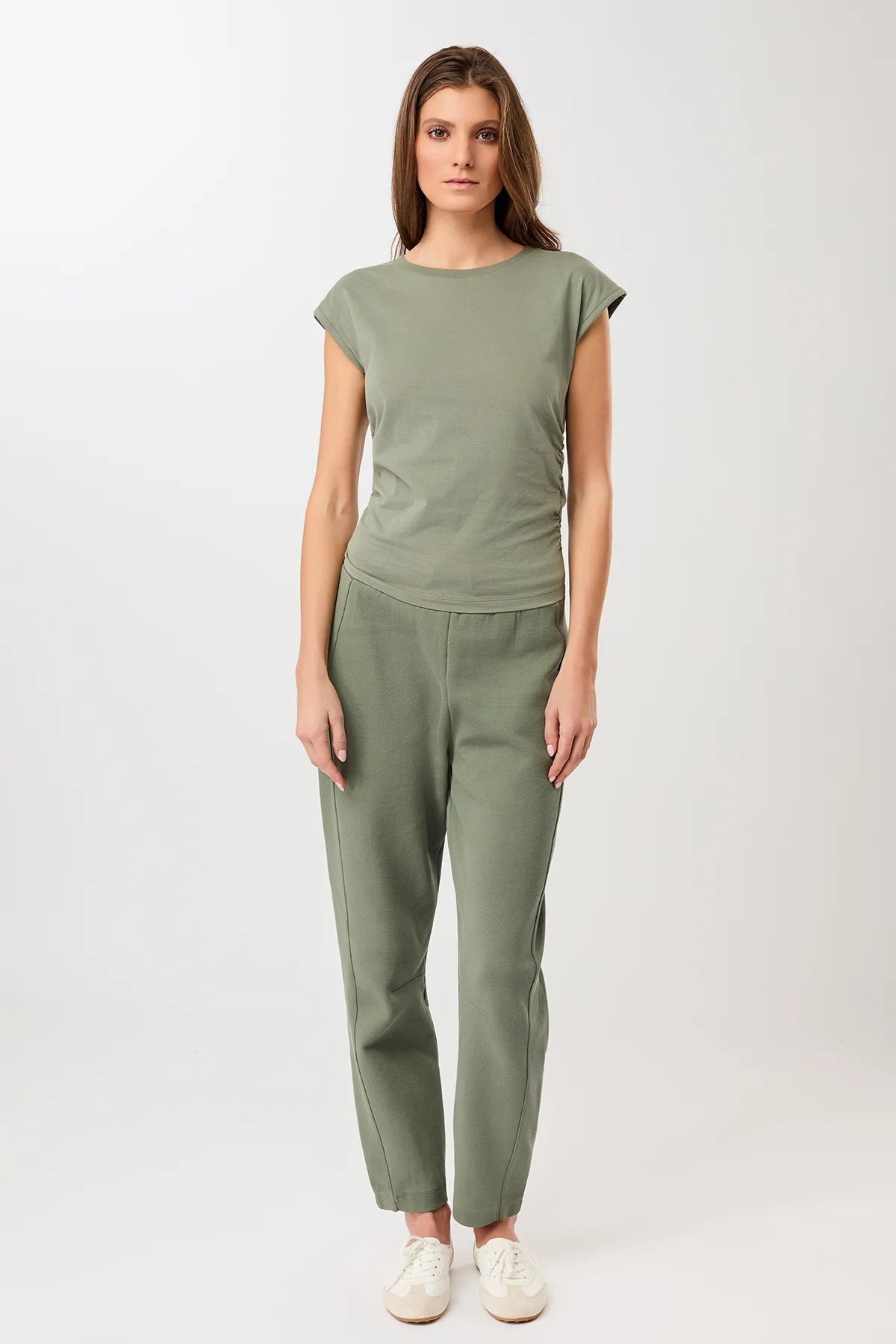 Sports Pant - Charcoal Green, GOTS - Image 5