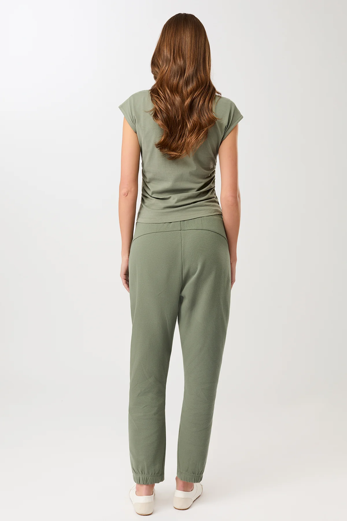 Sports Pant - Charcoal Green, GOTS - Image 6