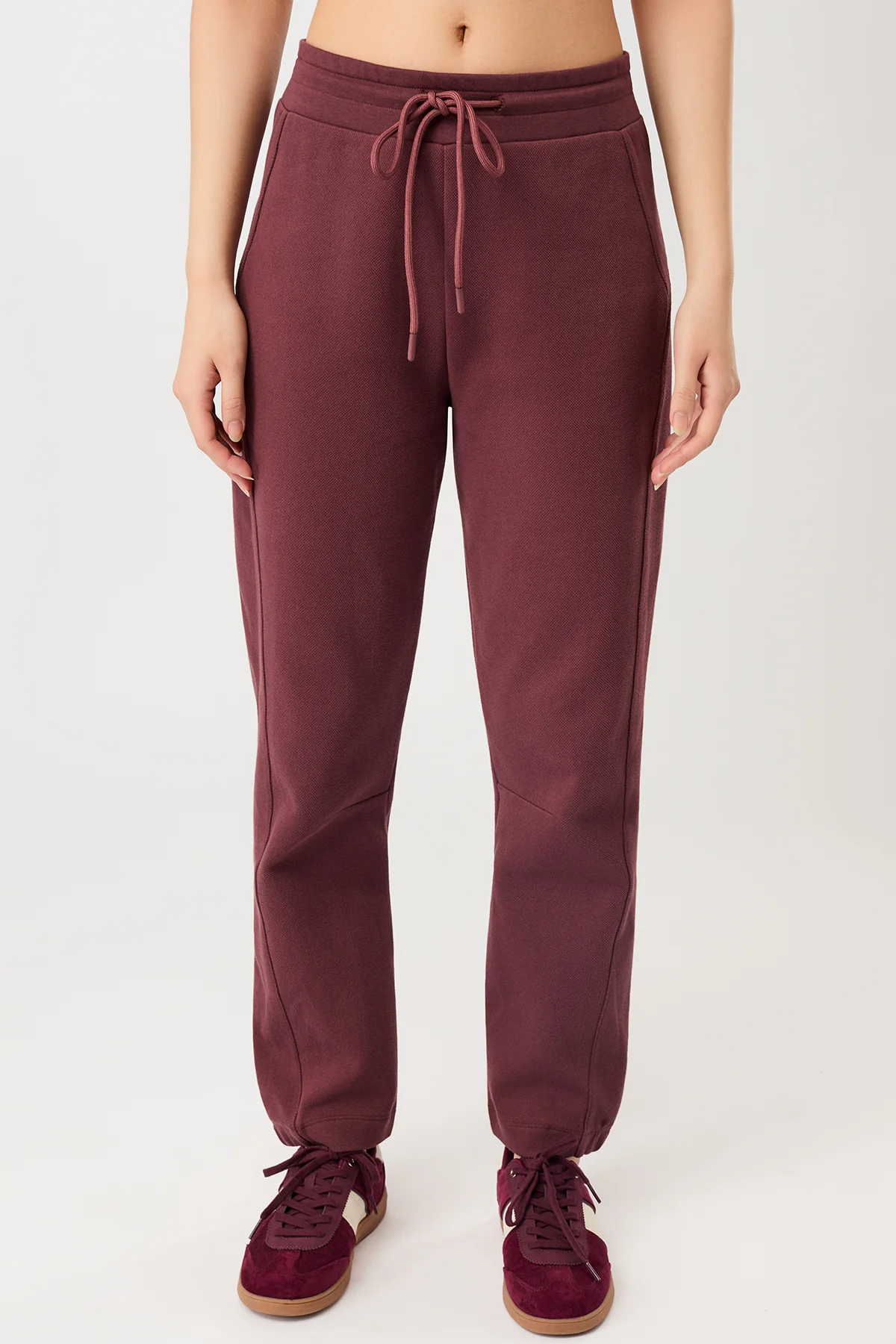 Sports Pant - Rosewood, GOTS