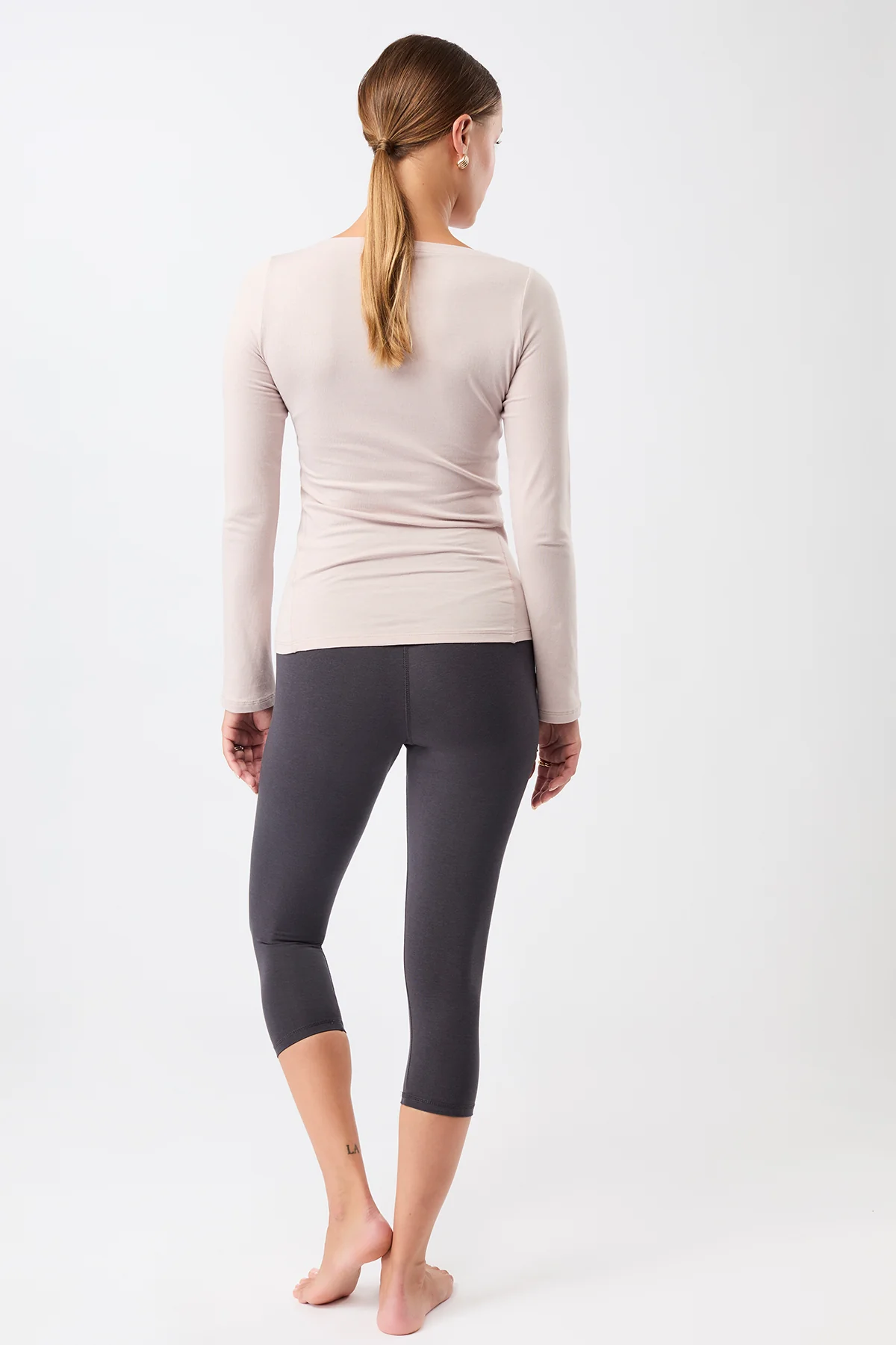 Cropped Legging - Onyx - Image 6