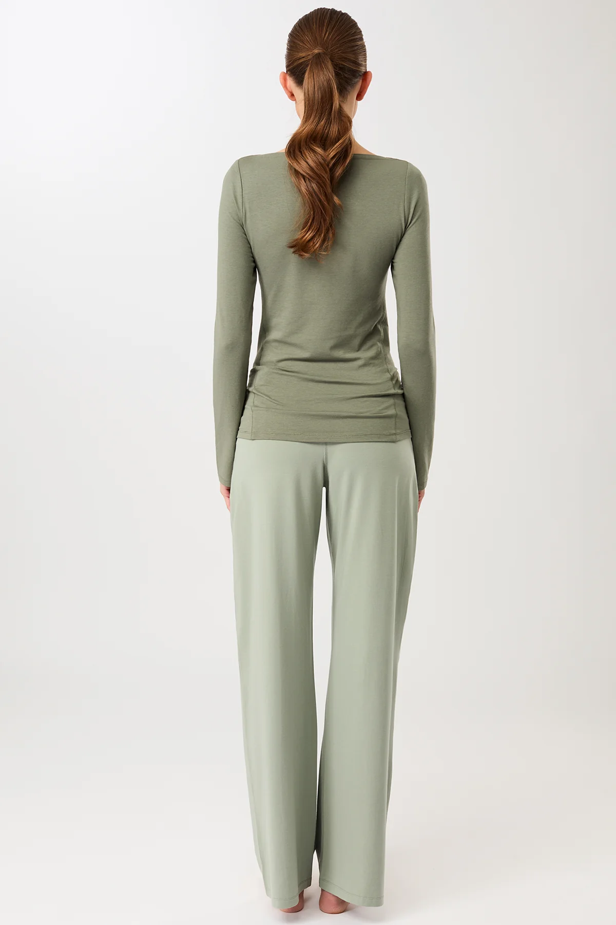 Wide Leg Pants - Mineral - Image 5