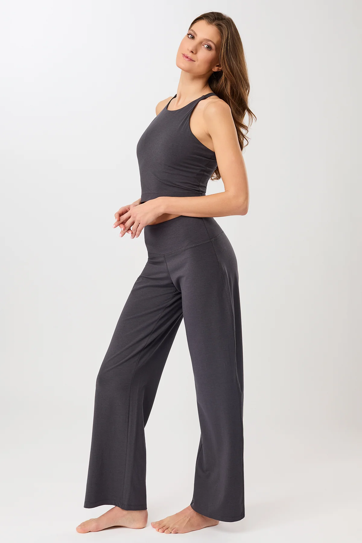 Wide Leg Pants - Onyx - Image 4