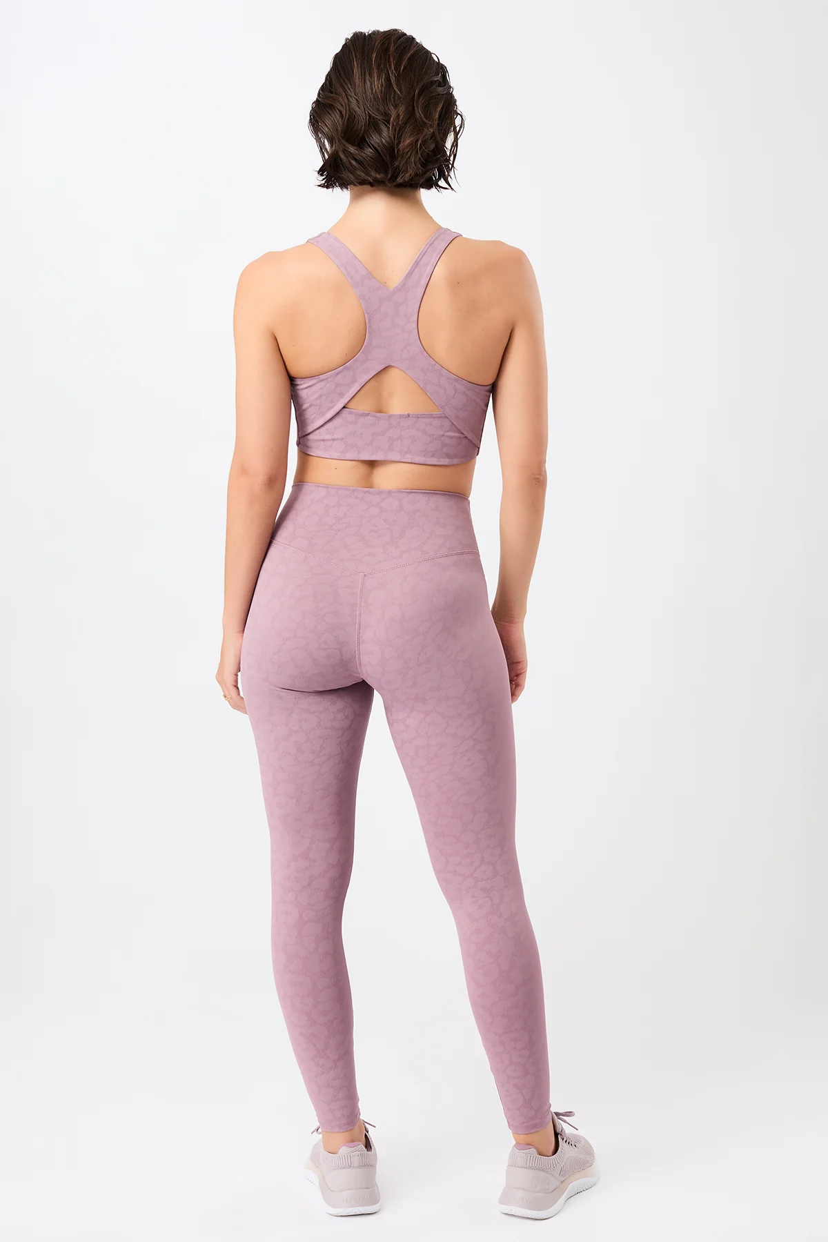 Sports Bra Printed - Leo Mauve - Image 5