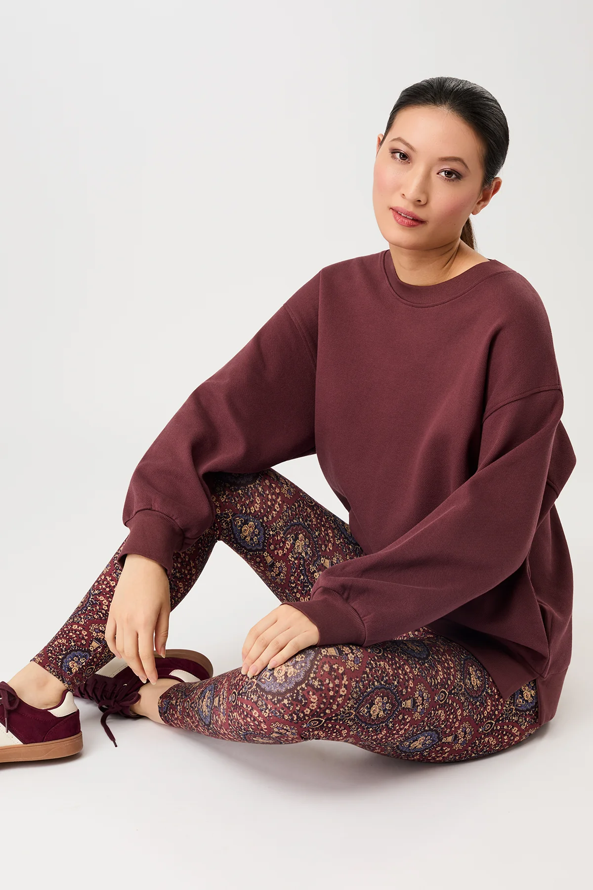 Sweatshirt - Rosewood, GOTS - Image 4