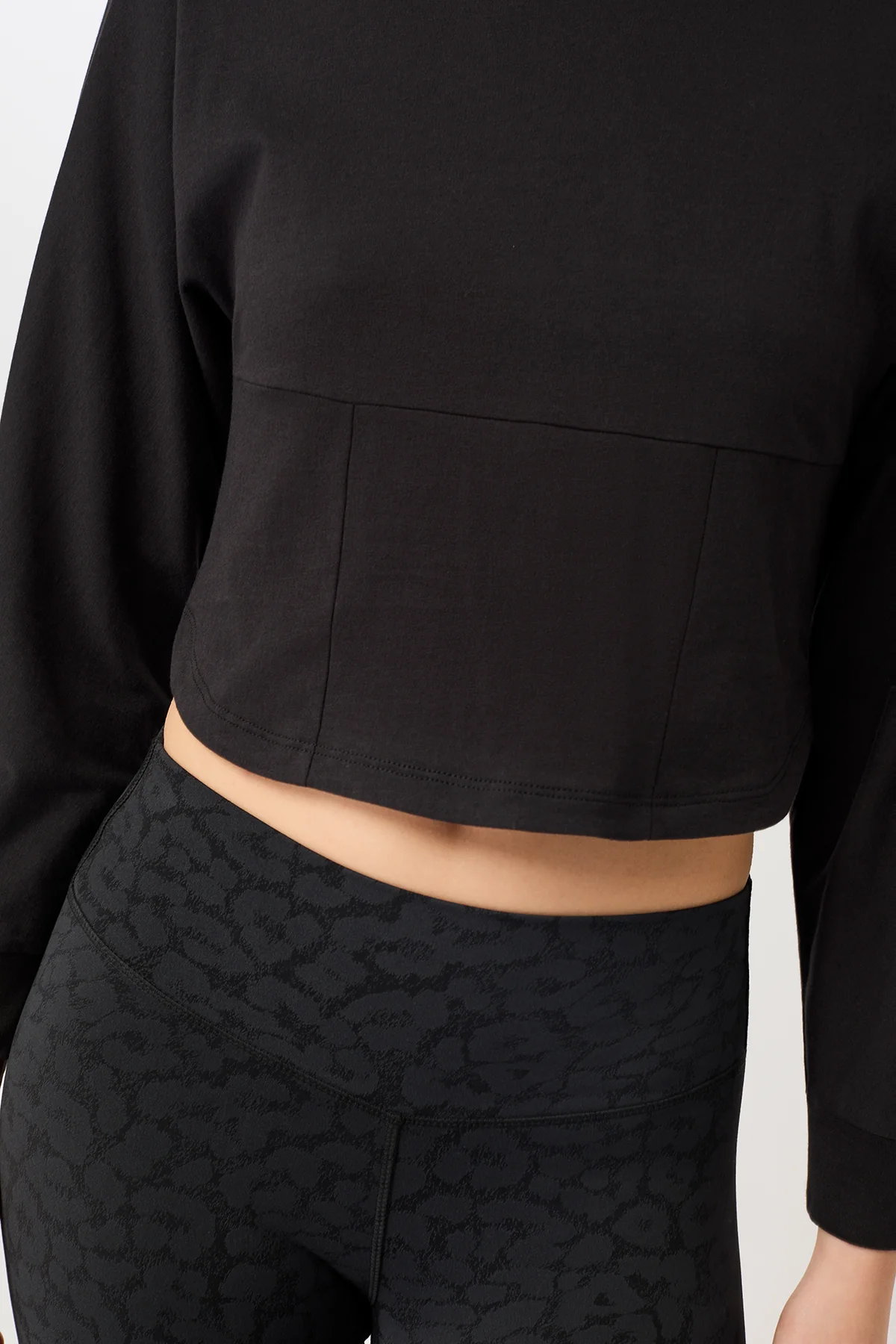 Lightweight Sweater - Black, GOTS - Image 4