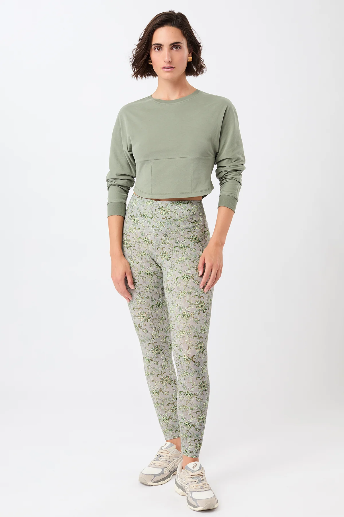 Lightweight  Sweater - Charcoal Green, GOTS - Image 4