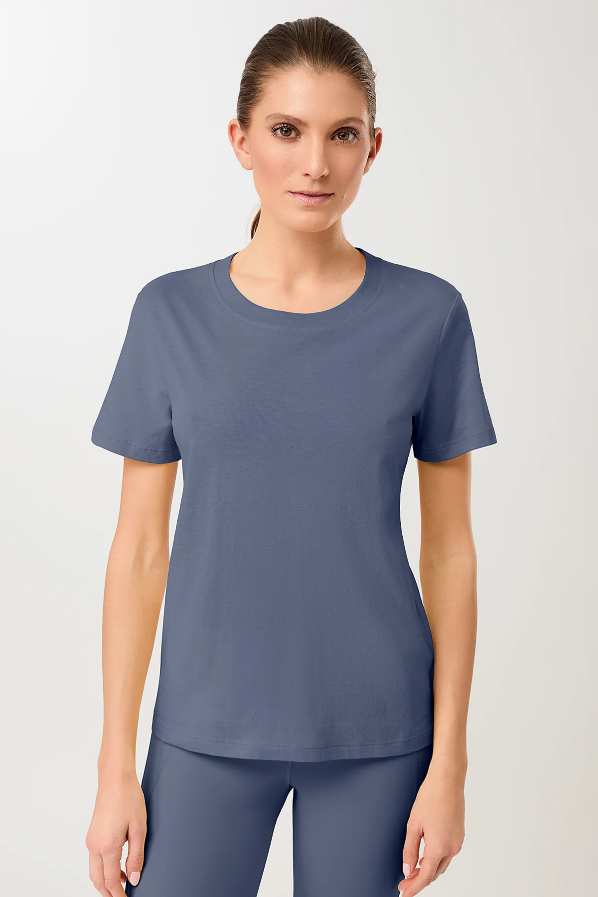 The Everyday Tee - Eclipse Blue, GOTS