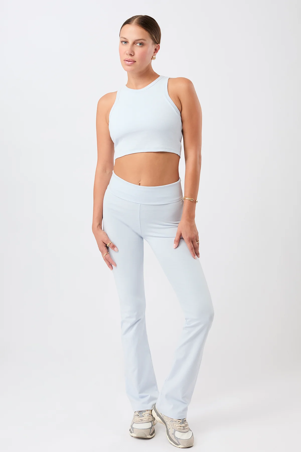 Athleisure Top - Baby Blue, GOTS - Image 4