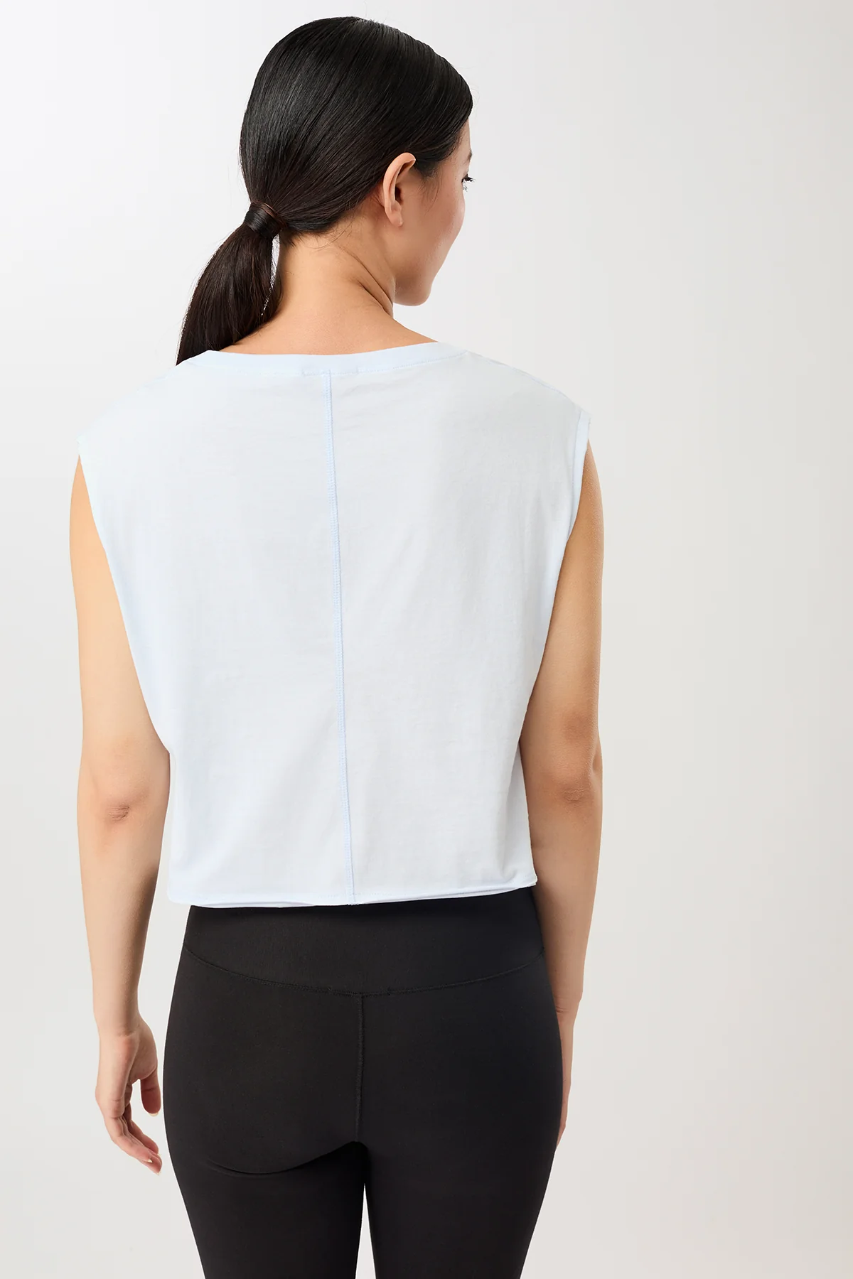 Relax Fit Top - Baby Blue, GOTS - Image 2