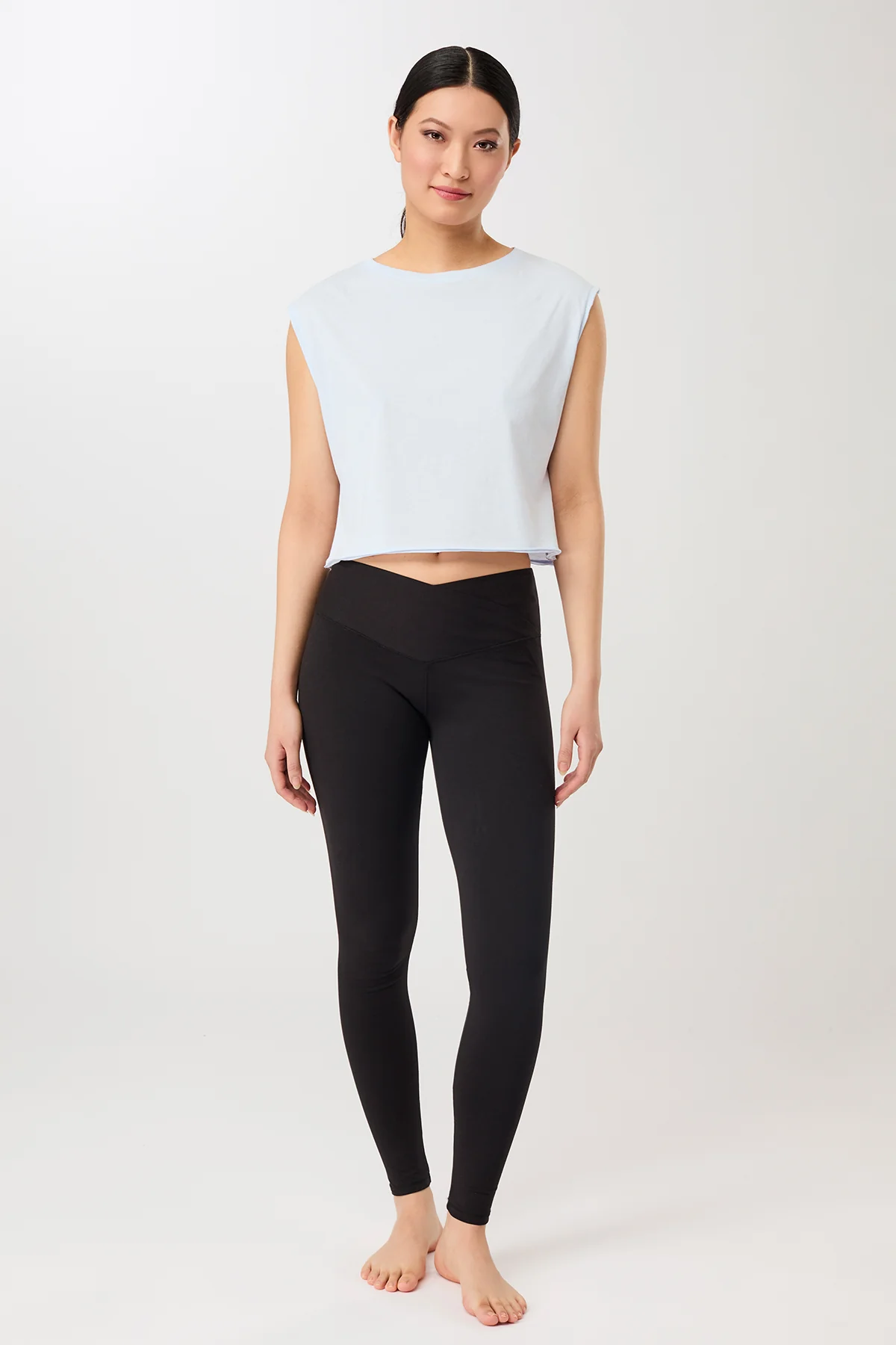 Relax Fit Top - Baby Blue, GOTS - Image 3