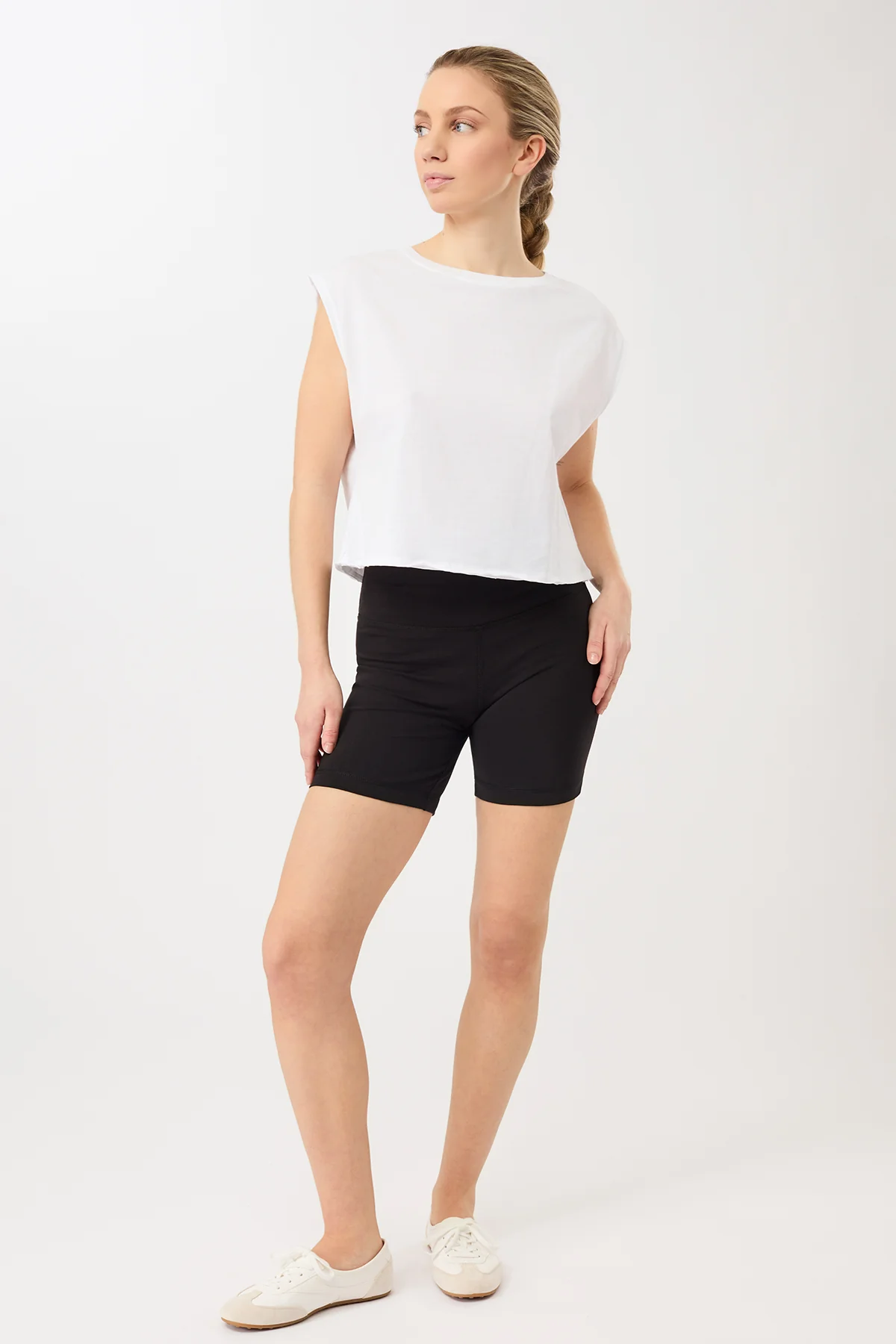 Relax Fit Top - White, GOTS