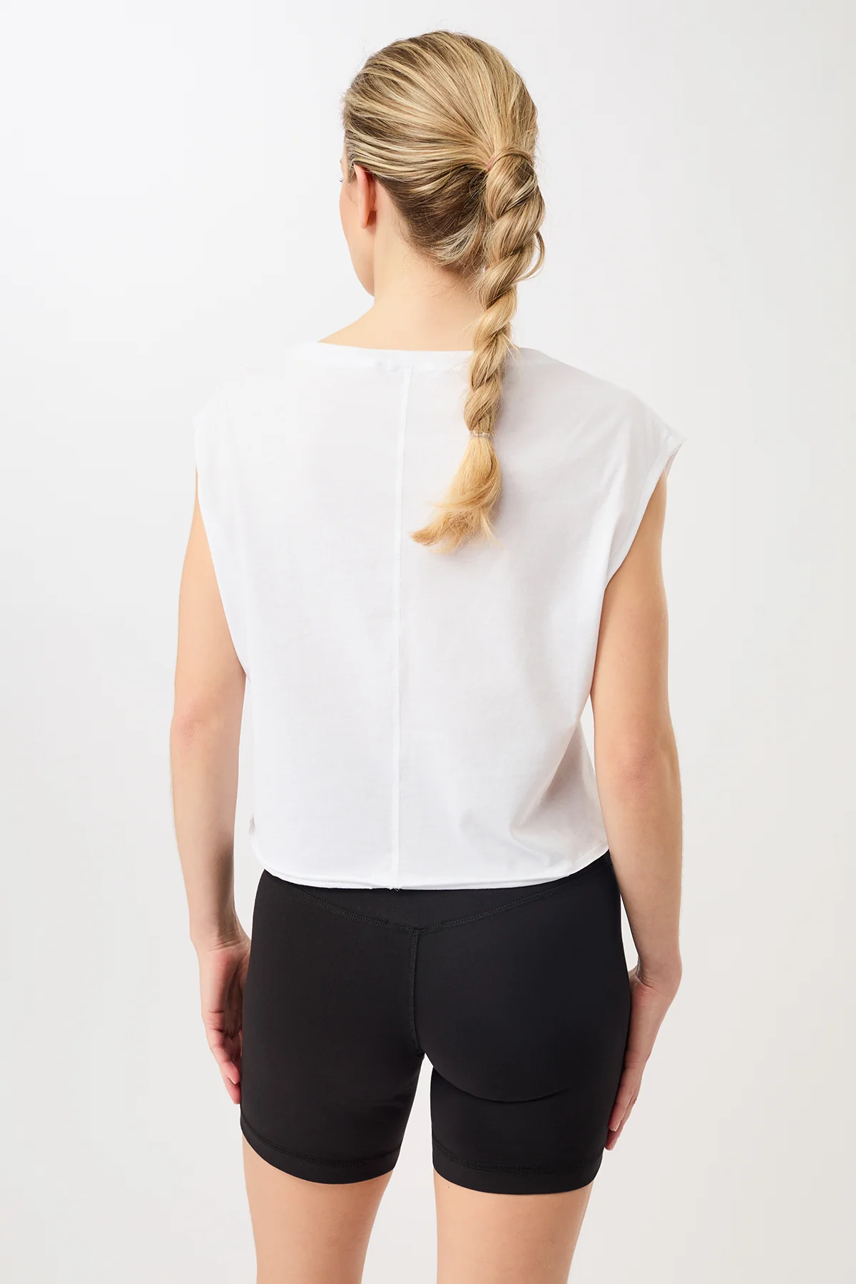 Relax Fit Top - White, GOTS - Image 2
