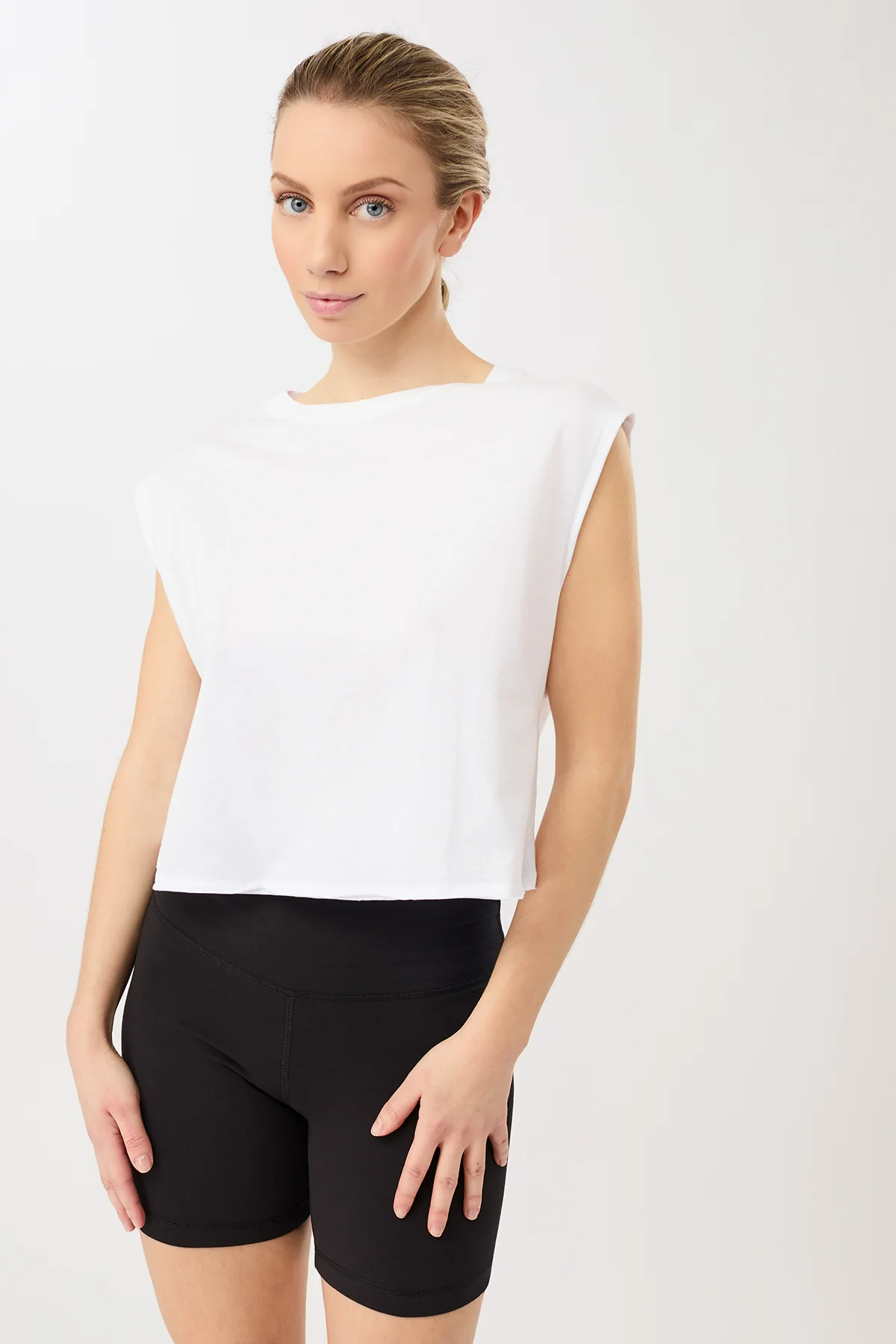 Relax Fit Top - White, GOTS - Image 3