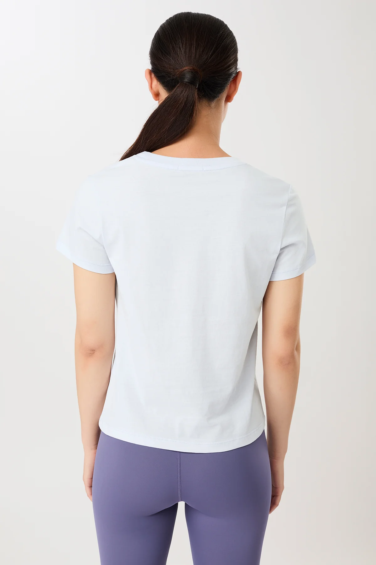 The Everyday Tee - Baby Blue, GOTS - Image 2