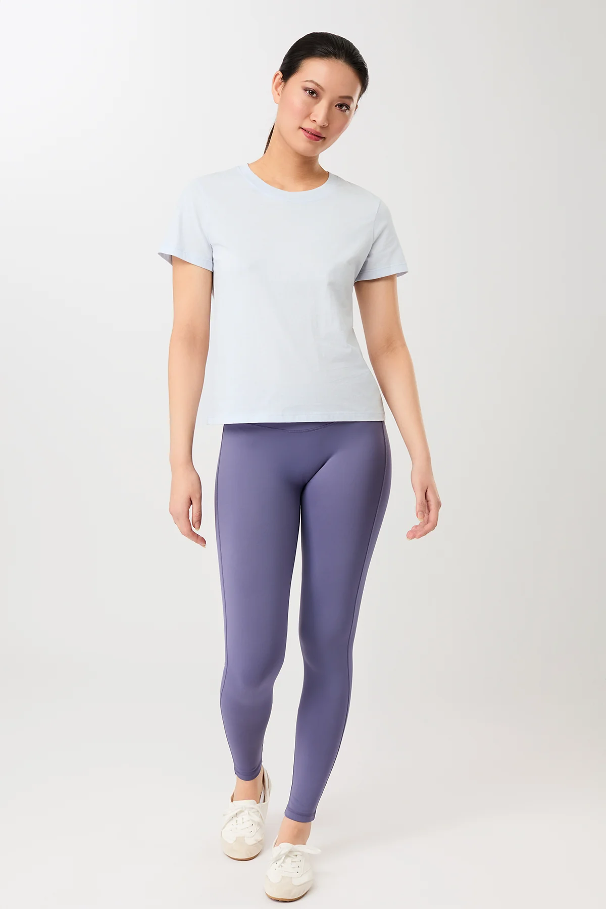 The Everyday Tee - Baby Blue, GOTS - Image 3